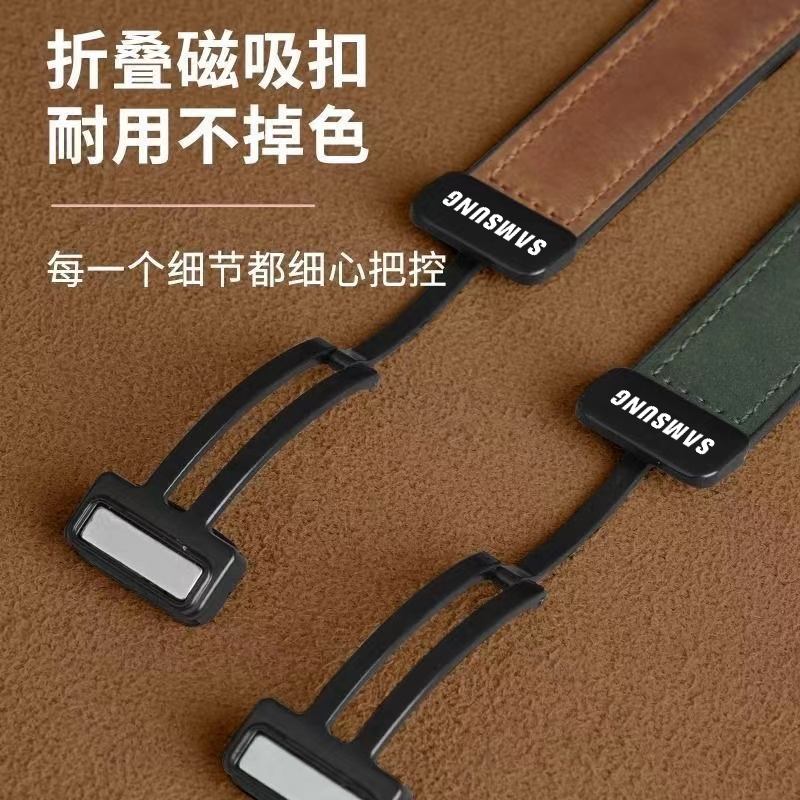 Phù Hợp Dây Đeo Bằng Da Silicon Có Khóa Nam Châm 20 / 22mm Cho Đồng Hồ Thông Minh samsung galaxy s3 / 5 / 4 40 / 44mm