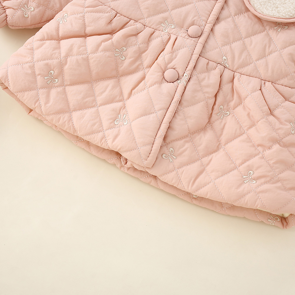 Áo Khoác Tay Dài + Túi Đeo Chéo Màu Sắc Đơn Giản Phong Cách Hàn Quốc Cho Bé Gái 0-3 Tuổi