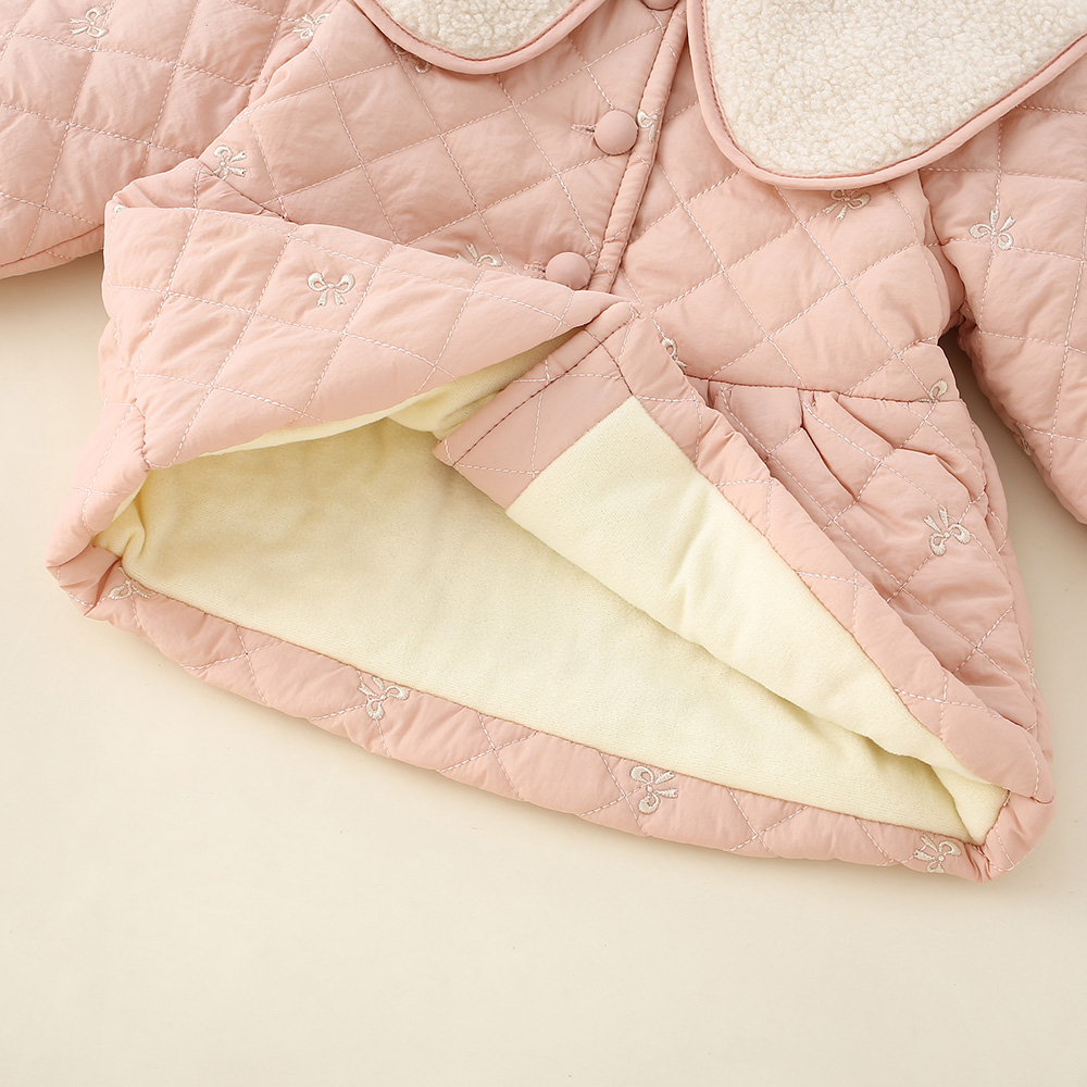 Áo Khoác Tay Dài + Túi Đeo Chéo Màu Sắc Đơn Giản Phong Cách Hàn Quốc Cho Bé Gái 0-3 Tuổi