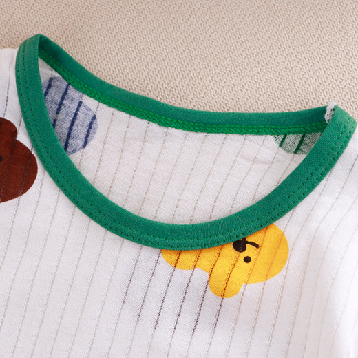 Bộ Đồ Ngủ cotton Tay Ngắn Mềm Mại Thời Trang Mùa Hè Dành Cho Bé Trai Gái