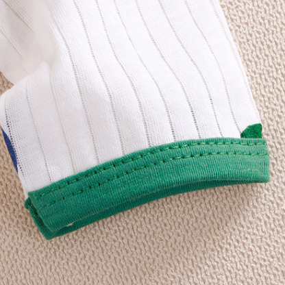 Bộ Đồ Ngủ cotton Tay Ngắn Mềm Mại Thời Trang Mùa Hè Dành Cho Bé Trai Gái