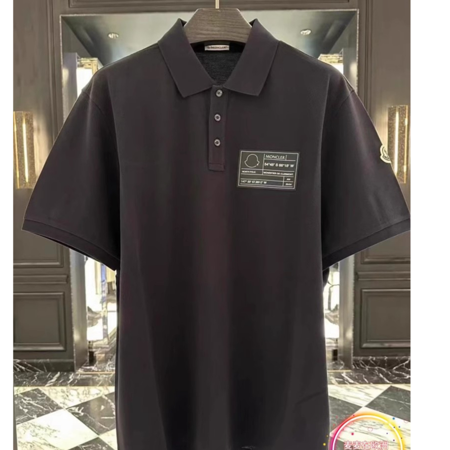 Áo Thun polo Tay Ngắn In Chữ Thiết Kế Mới Cao Cấp Thời Trang Dành Cho Nam