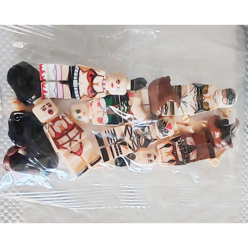 Bộ 6 Món Đồ Chơi Lắp Ráp Mô Hình Thiên Thần Mặc bikini Cho Bé Gái