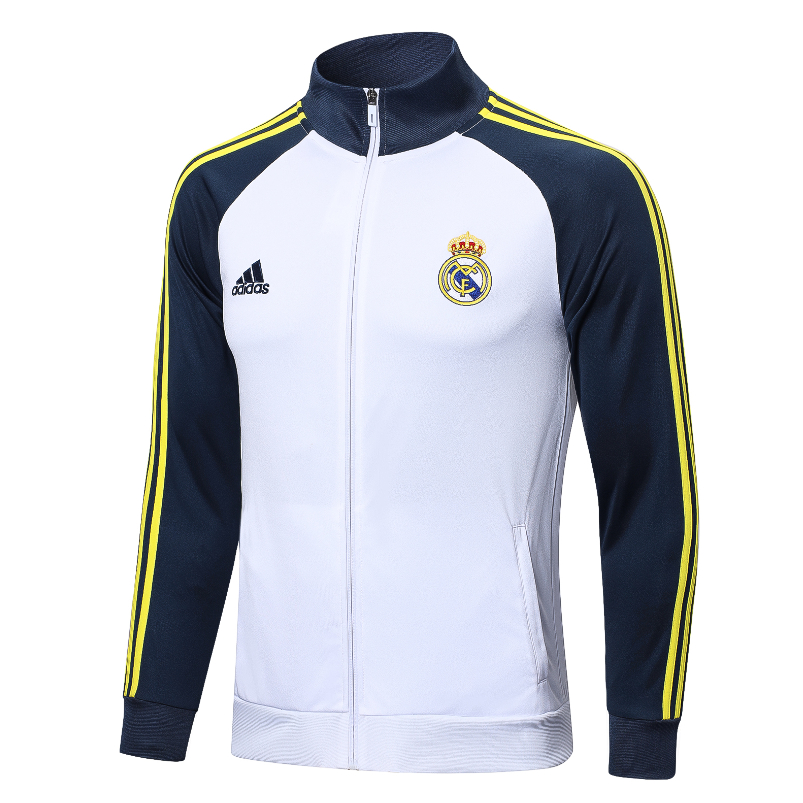 Áo Khoác Bóng Đá Tay Dài Có Khóa Kéo 23-24 r-m Tỉ Lệ 1: 1