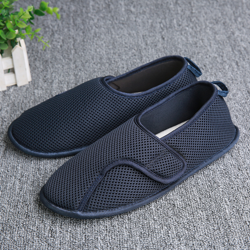 Mới Giày Vải Cổ Thấp Siêu Nhẹ Thoải Mái Chống Mòn Cho Người Lớn Tuổi