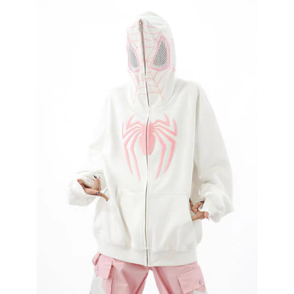VanessaLab Áo Khoác hoodie áo khoác nữ zip hoodie cổ xưa trendy Độc đáo chic WWY2391GX1 38Z230919