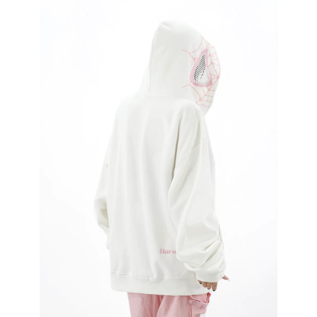 VanessaLab Áo Khoác hoodie áo khoác nữ zip hoodie cổ xưa trendy Độc đáo chic WWY2391GX1 38Z230919