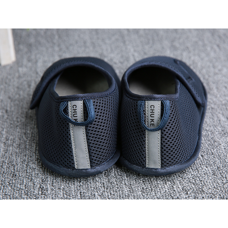 Mới Giày Vải Cổ Thấp Siêu Nhẹ Thoải Mái Chống Mòn Cho Người Lớn Tuổi