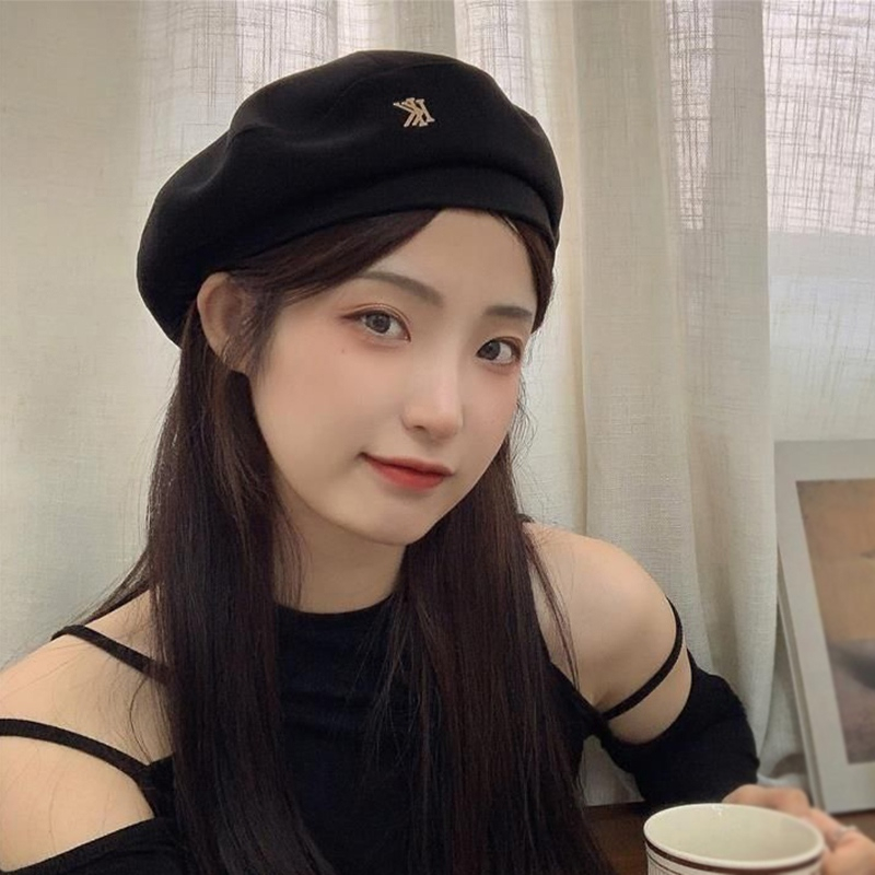 Mũ beret Đính Nhãn Kim Loại Thời Trang Ngọt Ngào Cho Nữ