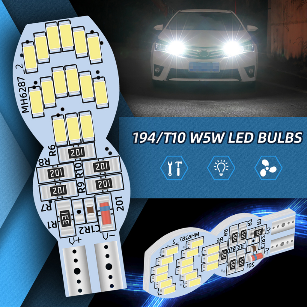 1 Đèn led Xi Nhan t10 30 Bóng t10 Chuyên Dụng Cho Xe Mô Tô