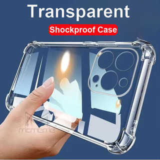 Ốp lưng trong suốt chống sốc For IPhone 16 15 14 13  11 12 Mini Pro X Xs Max 7 8 6 6s Plus Xr 5 5s SE 2020 SE2