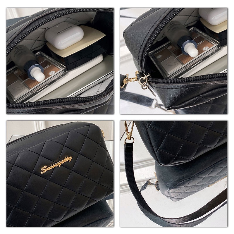 Túi Đeo Chéo Kim Cương Mới Cho Nữ