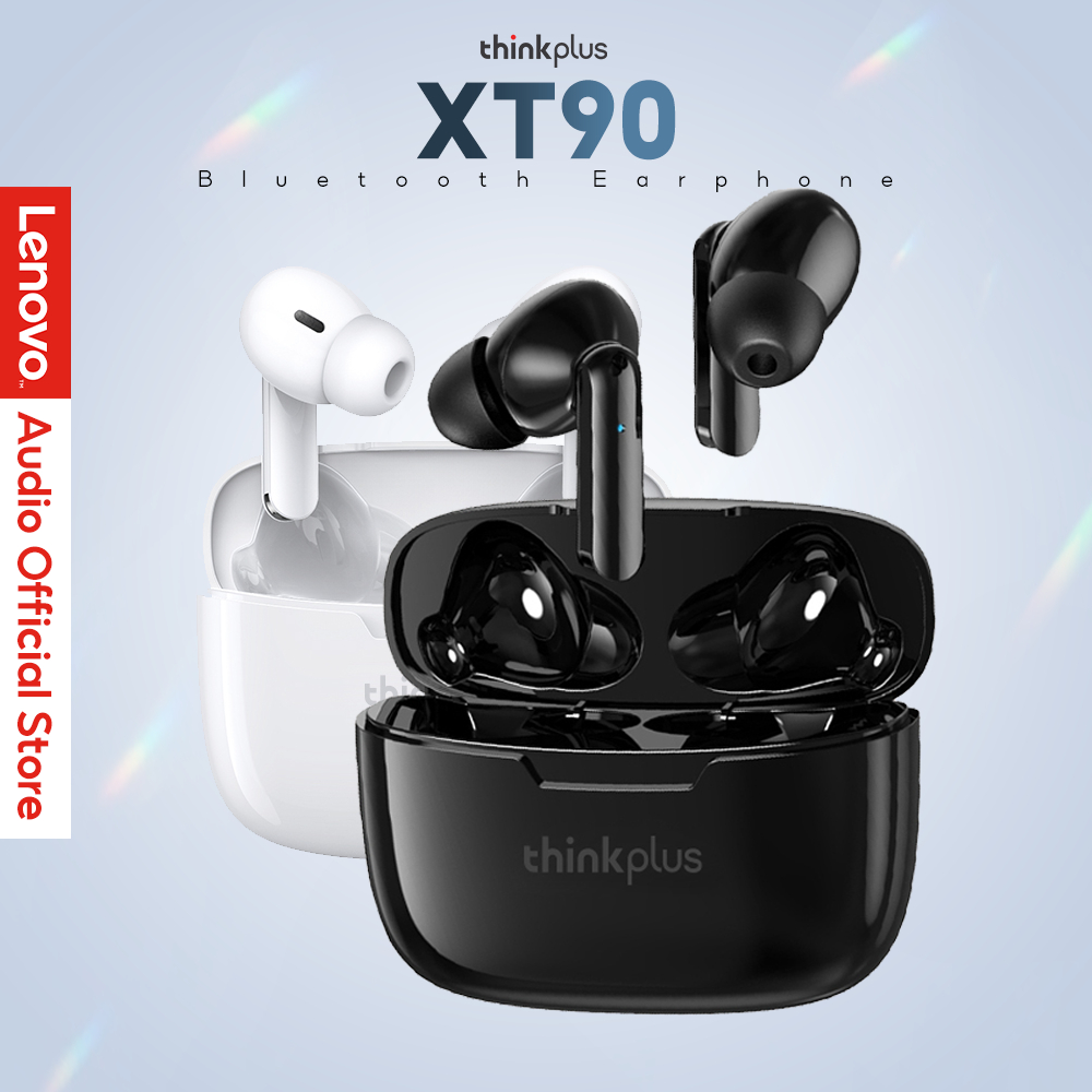 Tai nghe nhét tai không dây LENOVO Xt90 Bluetooth bass mạnh âm thanh nổi HD tích hợp micro