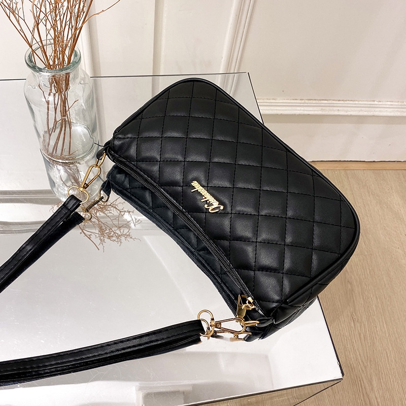 Nallcheer Túi Xách Đeo Vai Họa Tiết Thêu Phong Cách retro Hàn Quốc Cho Nữ Thời Trang