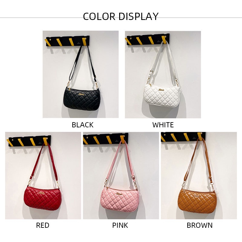 Nallcheer Túi Xách Đeo Vai Họa Tiết Thêu Phong Cách retro Hàn Quốc Cho Nữ Thời Trang