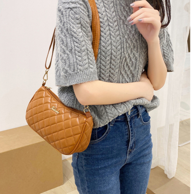 Nallcheer Túi Xách Đeo Vai Họa Tiết Thêu Phong Cách retro Hàn Quốc Cho Nữ Thời Trang