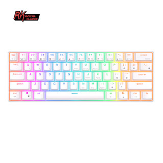 Bàn Phím Cơ royal kludge rk61 bluetooth 3.0 & usb 61 Phím rgb Có Đèn Nền