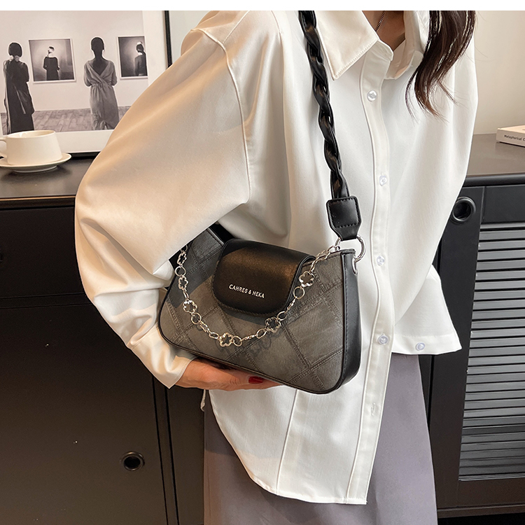 Mùa Hè 2023 Họa Tiết Sang Trọng Nữ Sát Nách Túi Denim Túi Đeo Ngang Túi Thời Trang Hốc Đeo Vai