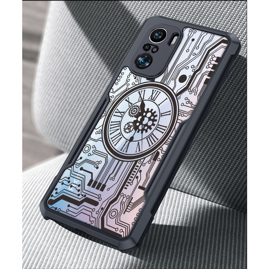 Ốp Điện Thoại Chống Sốc Họa Tiết Đồng Hồ Cơ Cho Xiaomi Redmi Note 10 Pro 4G Casing Redmi Note 11S 11 10S 9 9S 8 7 5G Max Case