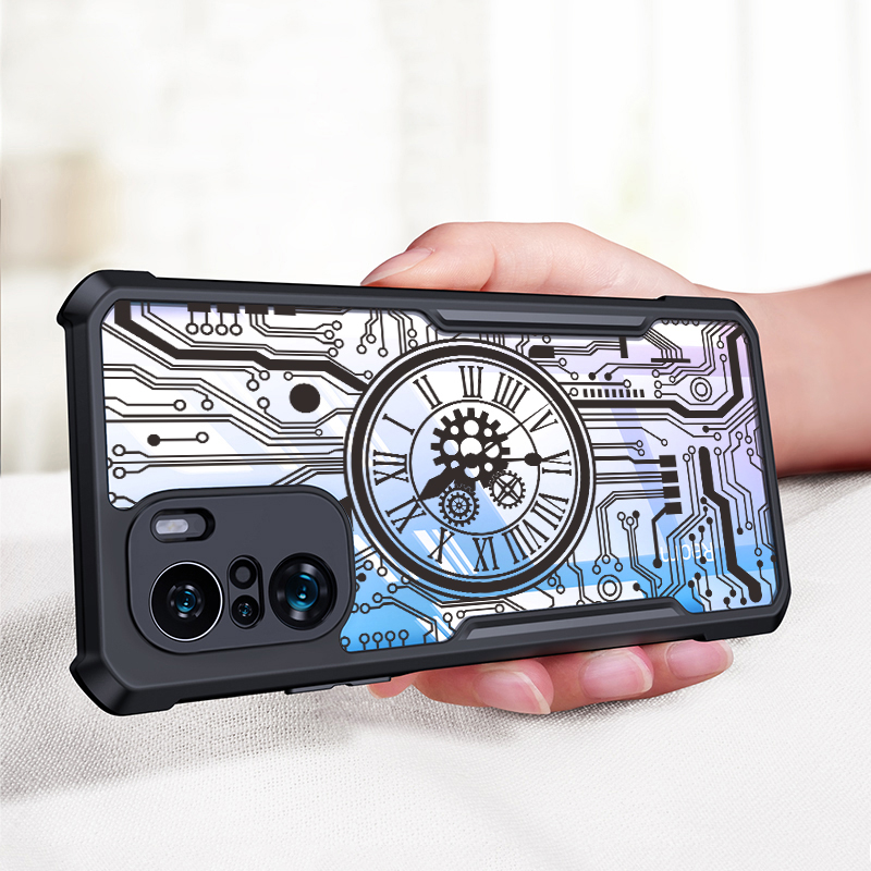 Ốp Điện Thoại Chống Sốc Họa Tiết Đồng Hồ Cơ Cho Xiaomi Redmi Note 10 Pro 4G Casing Redmi Note 11S 11 10S 9 9S 8 7 5G Max Case