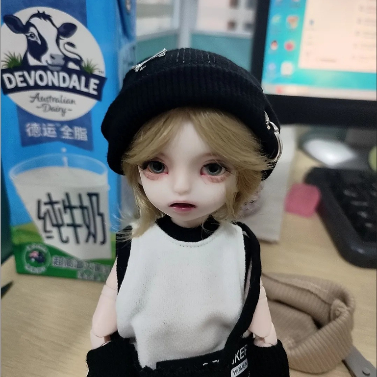 Mũ Len Dệt Kim Có Vòng Tròn Kích Thước 1 / 4 / 1 / 5 / 1 / 6 / 1 / 3 4 Điểm Dành Cho Bé 5 / 6 /