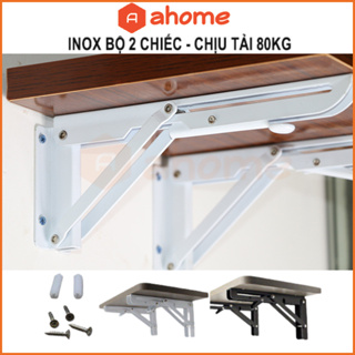 Bản Lề Gập Thông Minh INOX, Bản lề gập thông minh Ke Đỡ Gập Chịu Lực 80kg