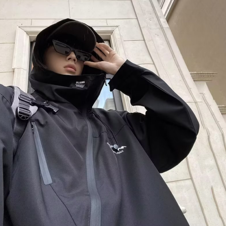 Áo Khoác Nam Dài Tay Có Mũ Thời Trang Hàn áo bomber nam áo khoác gió nam áo khoác cặp áo khoác dù áo khoác đen áo khoác nam hàn quốc áo khoác nam có mũ