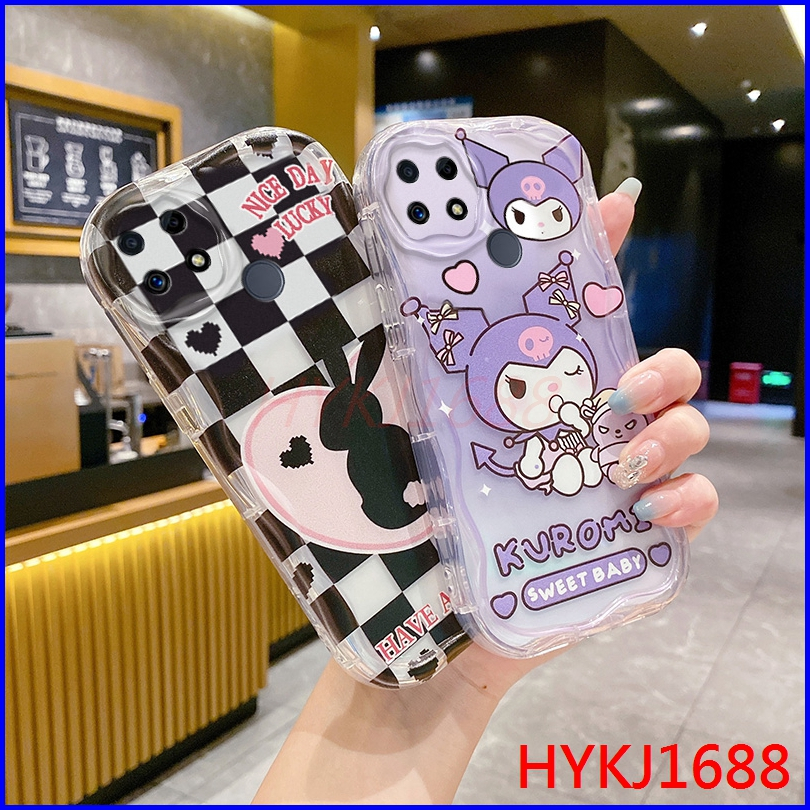 ốp lưng Realme C25 Ốp lưng Realme C25S Ốp lưng Realme C12 Ốp Điện Thoại tpu Silicon Trong Suốt Họa Tiết Hoạt Hình Dành Cho Realme C25 C25S C12 Narzo 30A Narzo 20 NYW