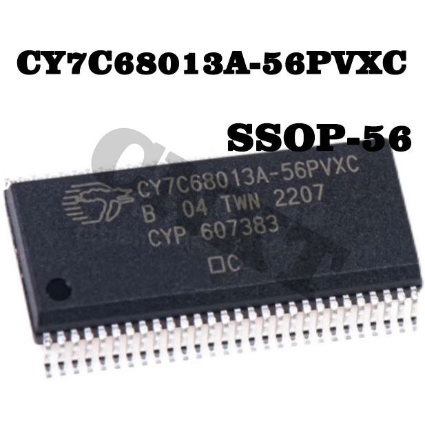 1 Chiếc CY7C68013A-56PVC CY8C27643-24PVXI SSOP56 Chip IC