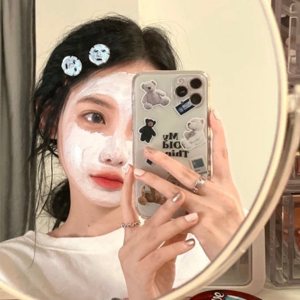 Băng Đô Cài Tóc Mặt Gương Nhỏ Nhắn Thời Trang Thu Đông Dành Cho Nữ Mới