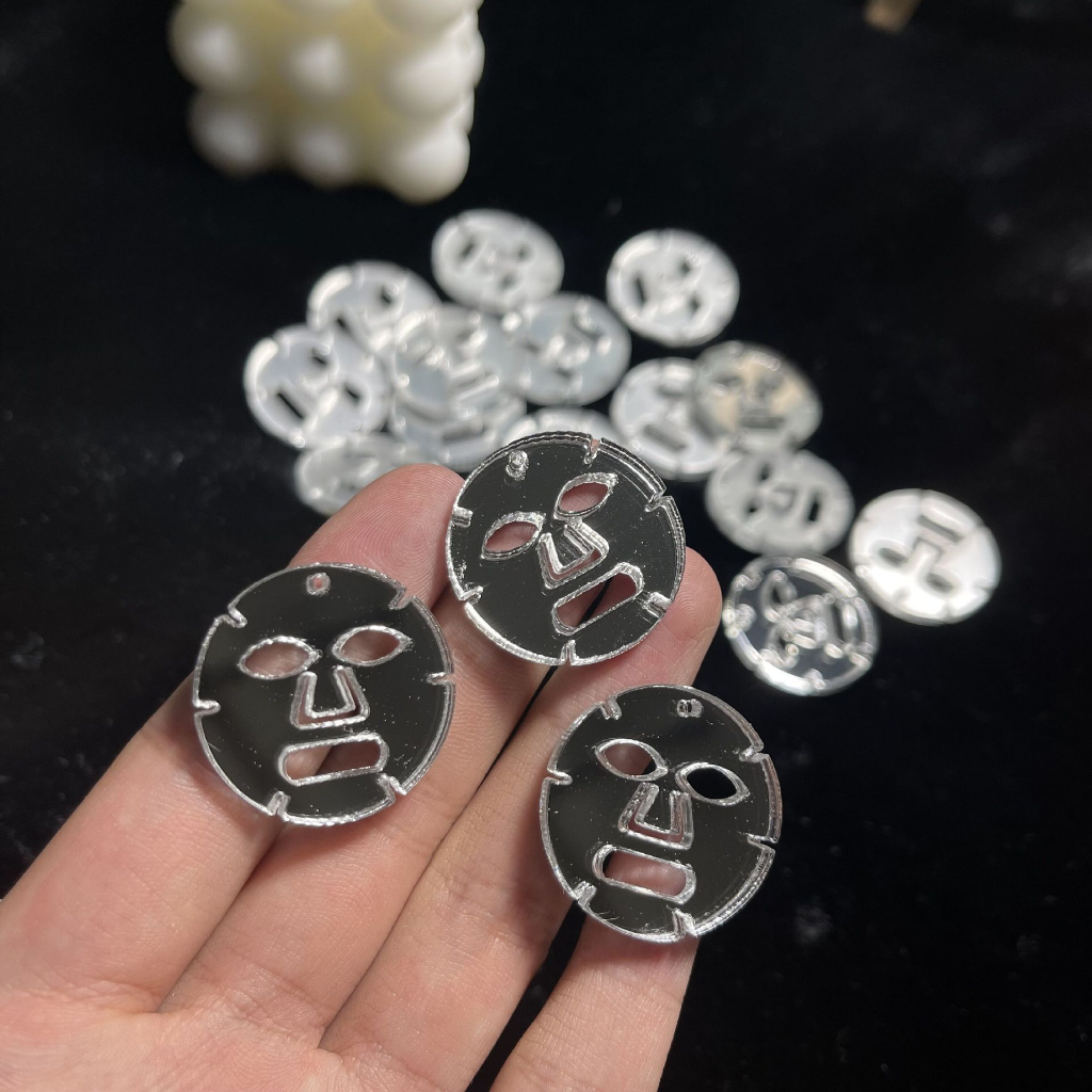 Băng Đô Cài Tóc Mặt Gương Nhỏ Nhắn Thời Trang Thu Đông Dành Cho Nữ Mới