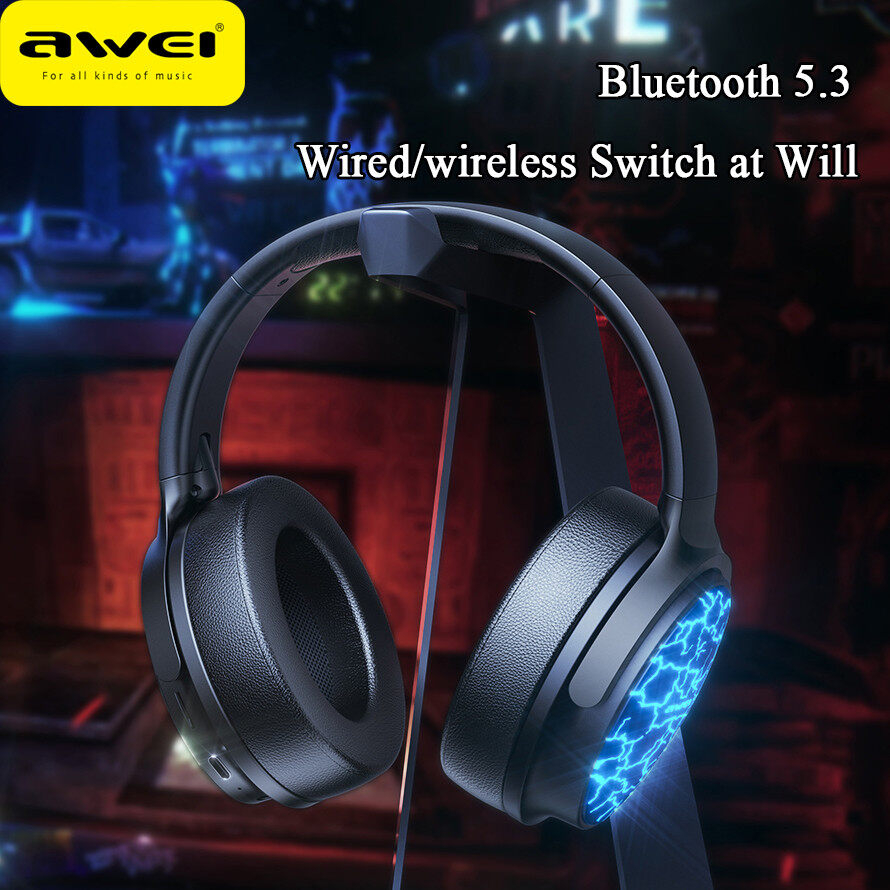 Awei Tai Nghe Nhét Tai a780 pro Âm Thanh Vòm rgb Có mic Cho pc laptop