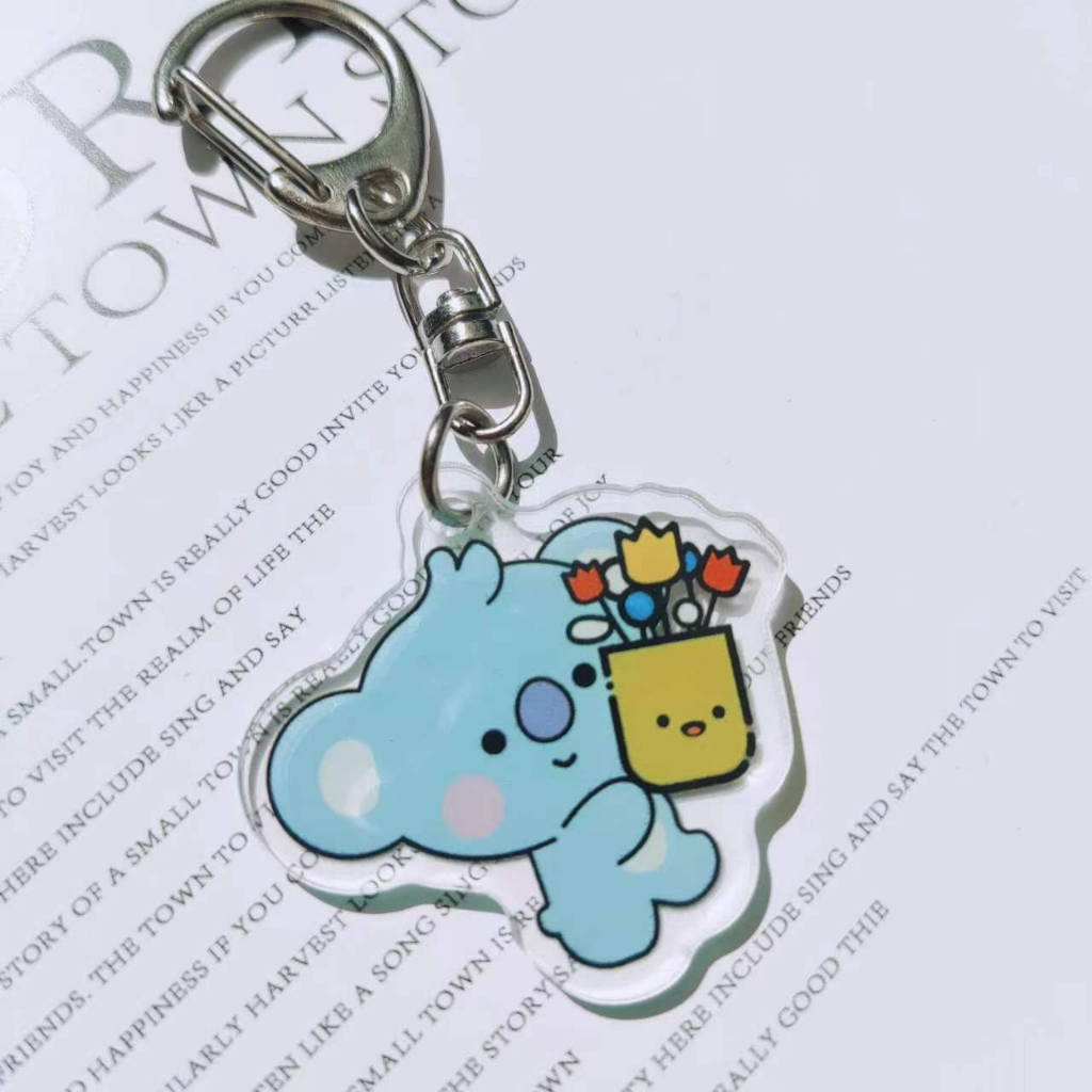 Móc Khóa Hoạt Hình Bằng acrylic