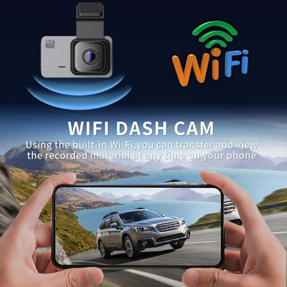 Ekleva camera Hành Trình dvr wifi 3.0 full hd 1080p Cho Xe Hơi