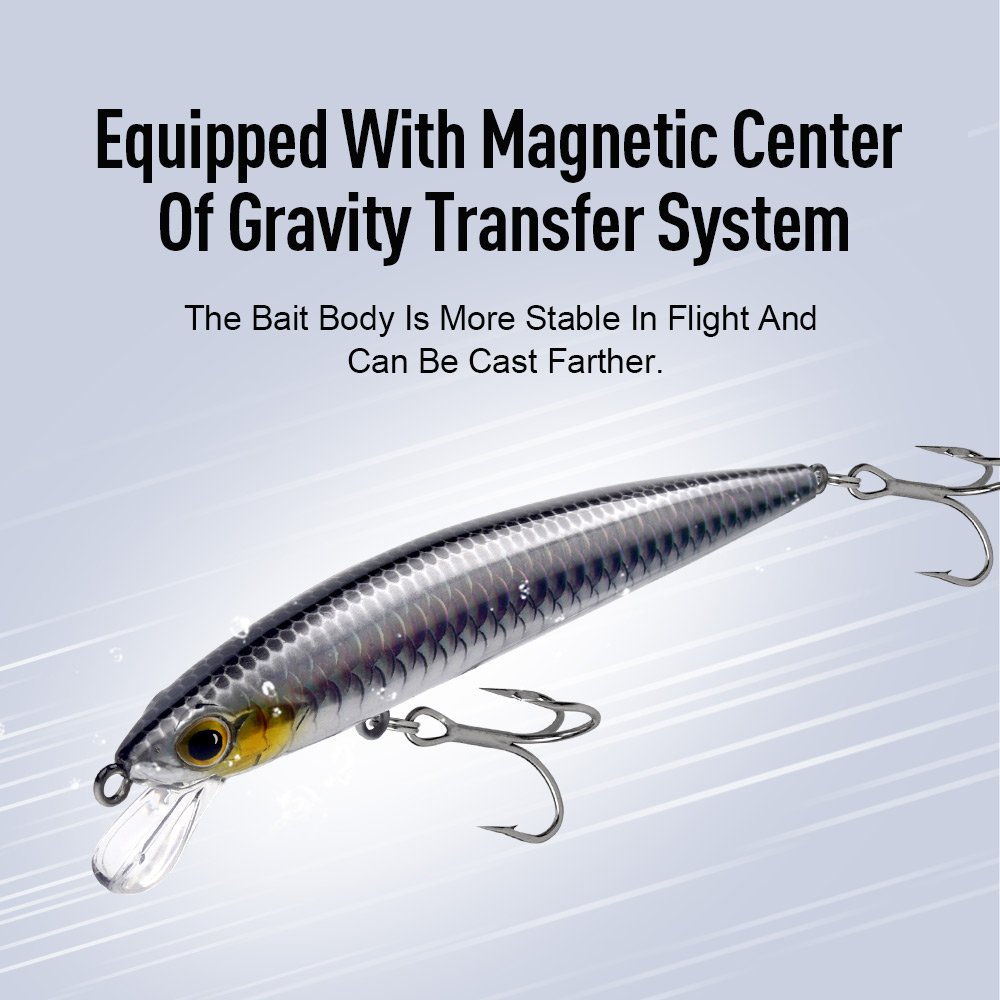 Kingdom Mồi Câu Cá Giả 80mm 95mm 110mm