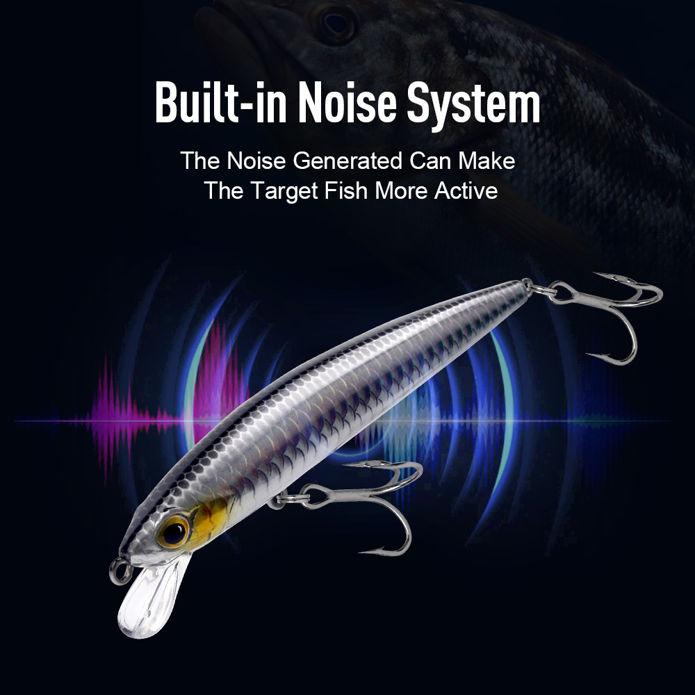 Kingdom Mồi Câu Cá Giả 80mm 95mm 110mm