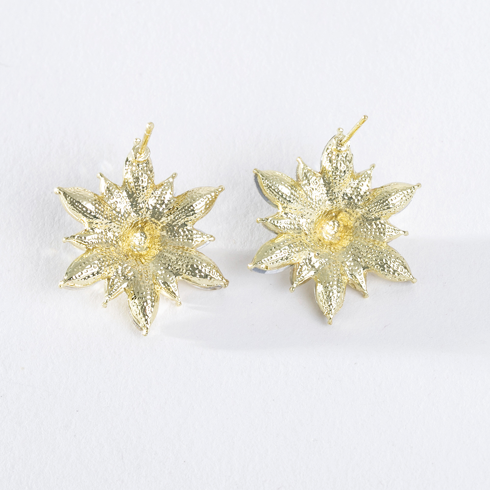 Pinkdudu Bông Tai Dạng Hạt đính đá Zircon Nhiều Lớp Thời Trang Bông Tai Hình Học 5 Màu Kim Bạc Sang Trọng Nhẹ Cho Nữ Trang Sức PD1543