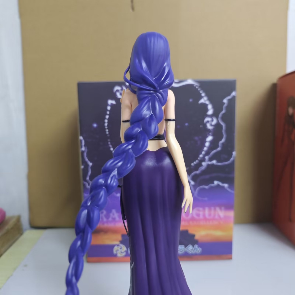 Mô Hình Nhân Vật genshin Mặc Đầm Tím 25cm Chất Liệu Mềm Mại