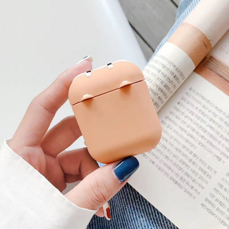 Vỏ Bảo Vệ Hộp Sạc Tai Nghe airpods 1 2 3 pro / 1 2 3 bluetooth Không Dây Bằng Silicon Hình Chú Chó corgi Dễ Thương