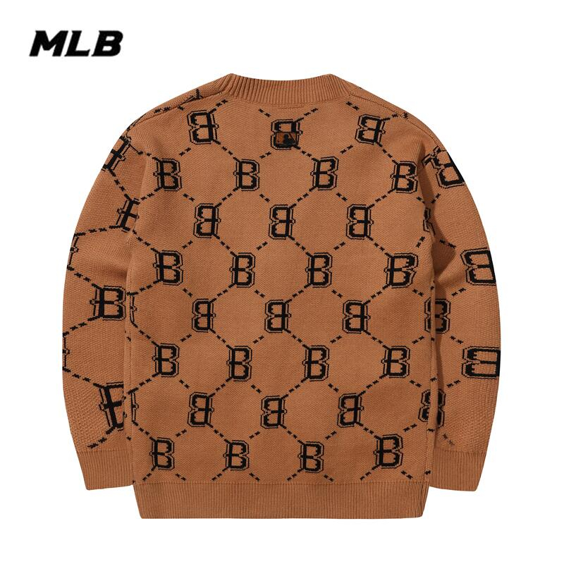 MLB ❤❤ Áo KhoáC cardigan Cổ Chữ v Thêu Chữ ny