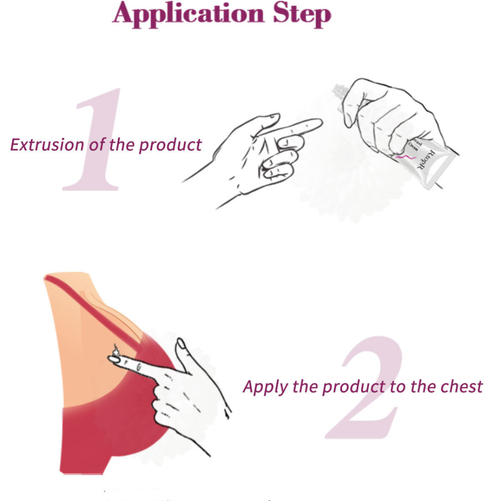 Kem Massage Làm Săn Chắc Và Nở Ngực Nhanh Chóng RtopR 40g