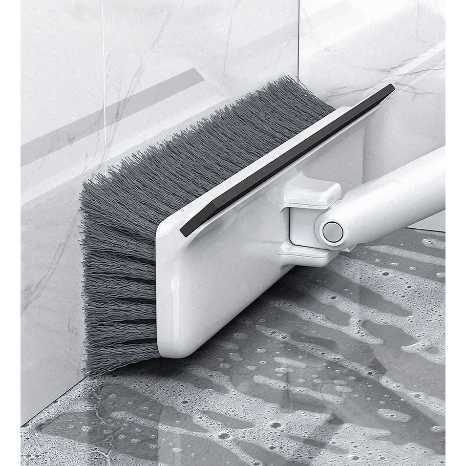 Cây chà sàn tắm JOYBOS 2 trong 1 có thể cọ sàn và gạt nước/ tay cầm bằng hợp kim nhôm