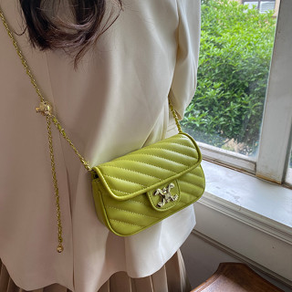  Nucelle Túi Xách Đeo Chéo Phối Dây Xích Đính Đá Phong Cách Hàn Quốc Cao Cấp Dành Cho Nữ 