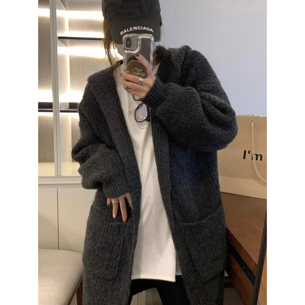 RANMO Áo Len áo khoác cardigan Popular phổ biến Trendy Dễ thương A91K7BG 38Z230919