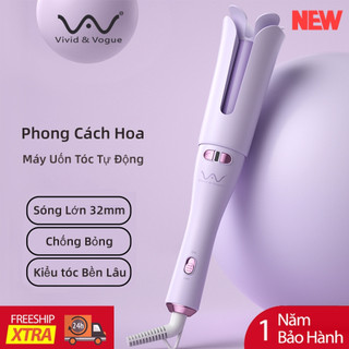 Máy Uốn Tóc Vivid & Vogue Tự Động Kiểu Hoa 32mm 5GEN