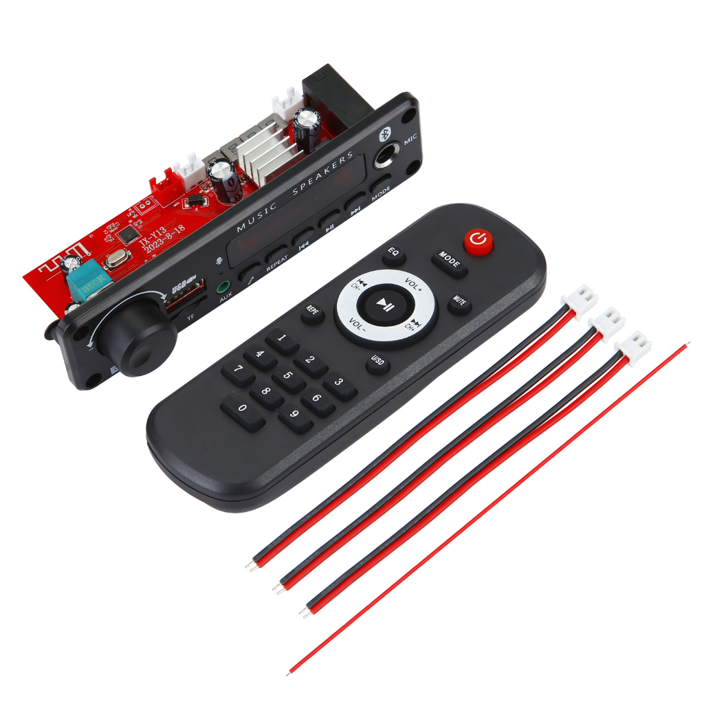 Bảng Mạch Khuếch Đại Âm Thanh 150w 12v 6.5mm fm radio tf usb Cho Xe Hơi