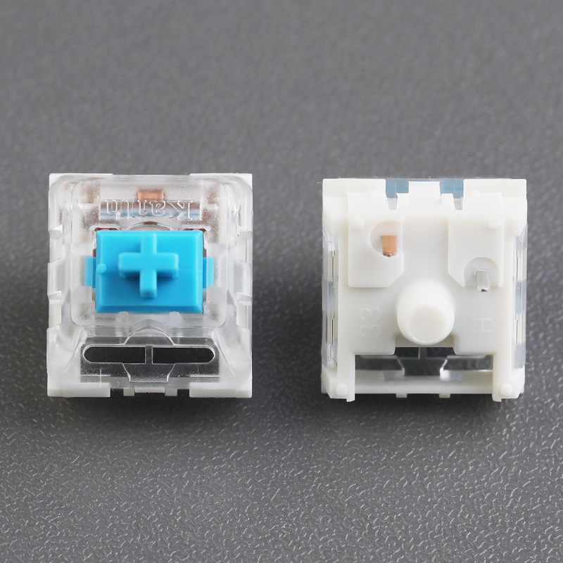 Set 10 Công Tắc smd 3pin Màu Nâu / Xanh Dương Cho Bàn Phím Cơ Chơi Game