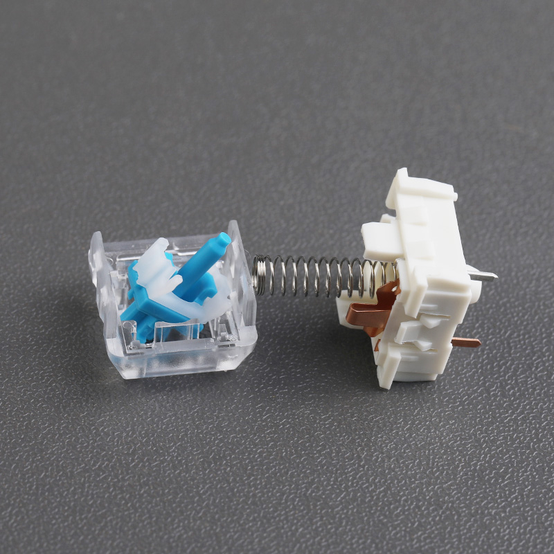 Set 10 Công Tắc smd 3pin Màu Nâu / Xanh Dương Cho Bàn Phím Cơ Chơi Game