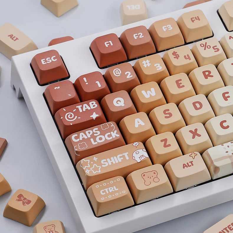 Dễ Thương Vỏ Bảo Vệ Chìa Khóa Hình Kem Dâu Tây Đáng Yêu 133 Phím