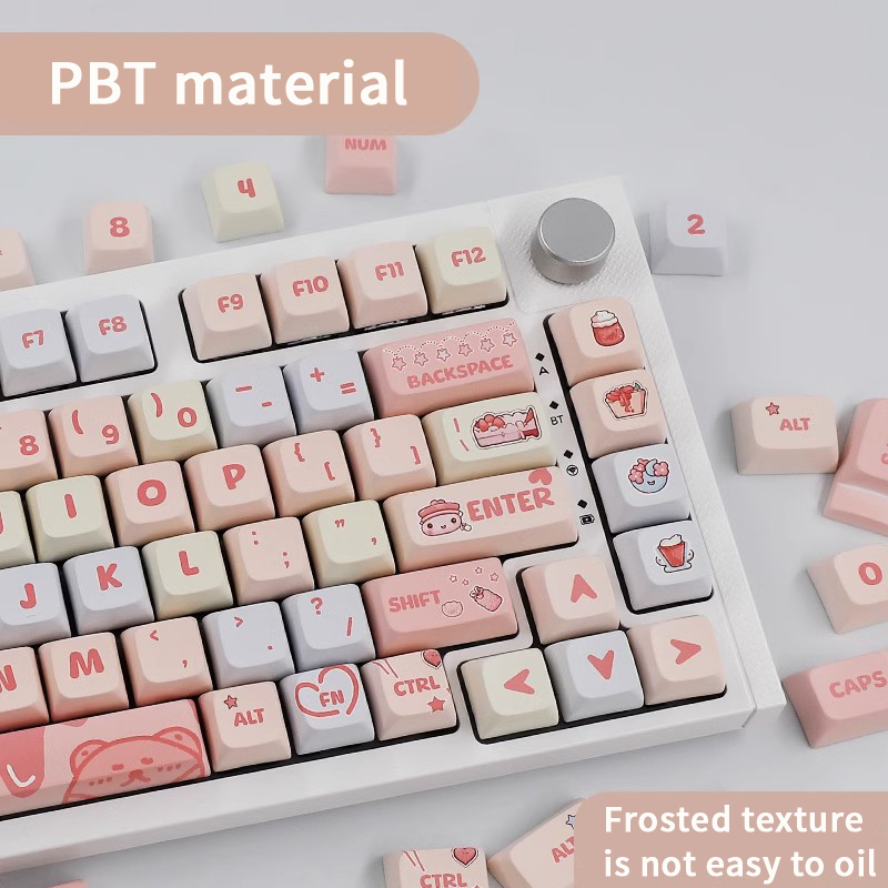 Dễ Thương Vỏ Bảo Vệ Chìa Khóa Hình Kem Dâu Tây Đáng Yêu 133 Phím